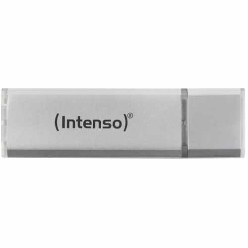 Intenso 16gb Usb20 Alu Line Plata